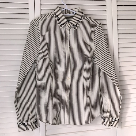 Prich women’s shirt 0p stripped preppy style - Picture 3 of 9